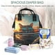 thumbnail image 5 of Easygdp Cool Cat Driving Sunset para Bolsa de Bebé de Gran Capacidad con Múltiples Bolsillos, Bolsa de Pañales para Padres, Bolsa de Viaje Organizada y Elegante, 5 of 6