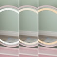 thumbnail image 2 of OXYLIFE Vanity Set with Lighted Mirror, Girls Makeup Vanity Table with 5 Drawers, Shelves and Stool, Pink, 2 of 10