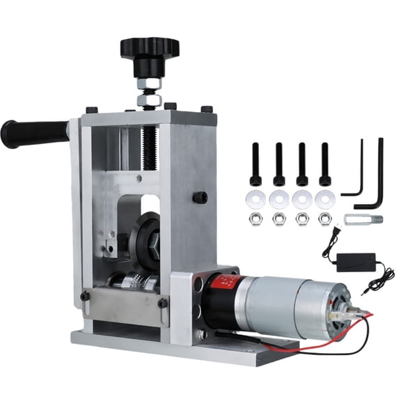 Automatic Electric Peeling Machine Manual Wire Stripping Hand Crank Stripper Scrap Copper Wire Cable Stripping Recycle Tool ,Easy to Operate