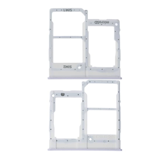 Replacement Dual Sim Card Tray Compatible For Samsung Galaxy A20E (A202 / 2019) (White)