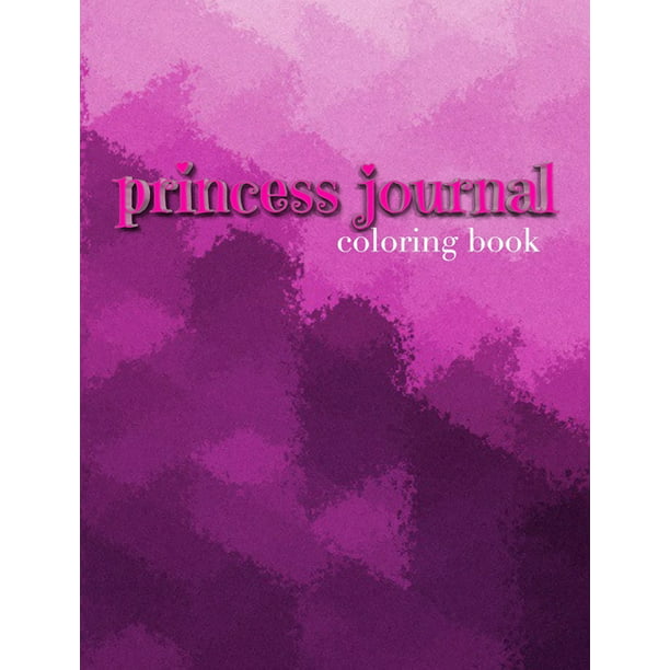 Princess Pink Journal Blank Coloring Book Ir Michael Designer Edition Hardcover Walmart Com Walmart Com