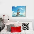 thumbnail image 4 of Lsque Elephant Giraffe Print Wall Art – Decorative Picture for Living Room, Bedroom, and Office (Horizontal), 4 of 6