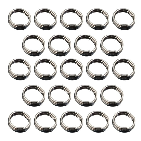 100Pcs Pole Rings O Metal Rings O Shape Rings Shaft Rings Metal Rings
