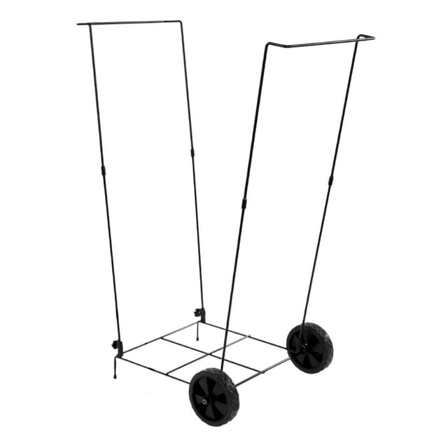 Tnarru Support de Sac Poubelle Multi-Usage Support en Fer Portable Cadre de Sac Poubelle en Métal pour Désherbage Garde-Manger Camping Garage Fête Pelouse avec Roues