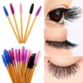 thumbnail image 3 of 50 Pcs Nylon Head Disposable Mascara Wands Eyelash Brushes Eyelash Extension, 3 of 5