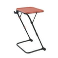thumbnail image 4 of Mainstays Adjustable Folding TV Tray with Cup Holder Canyon Red, 20.87"W x 14.76"D x 27.76"H, 4 of 7