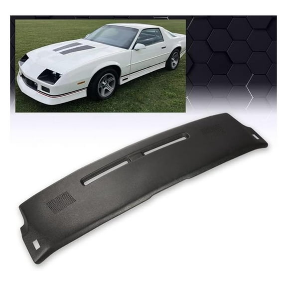WaiRitoday Dash Cap Cover Compatible with 1984-1992 Chevy Camaro Dashboard Cover