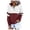 Red, variant on Yuhangmm Womens Hoodies Pullover Zip Up Hoodie Pullover Long Sleeve Pocket Drawstring Casual Sweatshirt for Comfortable Winter Style with Cozy Feel Red XL