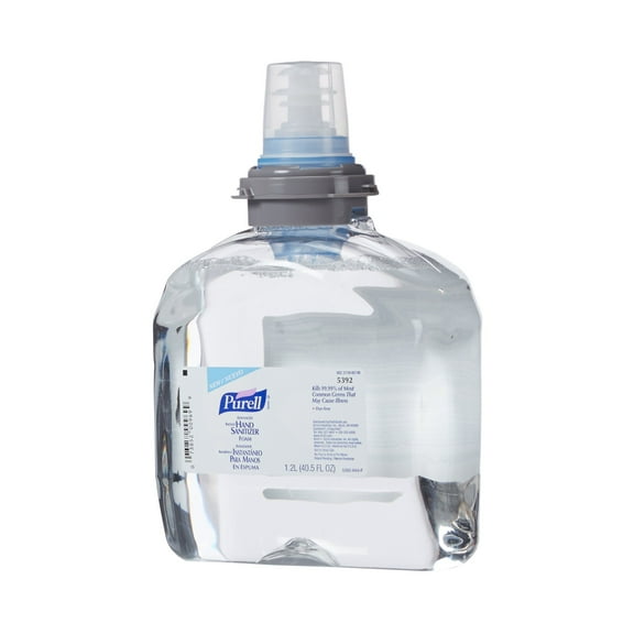 Purell Advanced Ethyl Alcohol Fruity Smell Hand Sanitizer 1,200 mL Refill Bottle 2 Ct