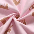 thumbnail image 7 of WIBACKER 2-7T Kids Toddler Girls Cotton Thin Summer Dress Lapel Short Sleeve Dresses With Rabbit Decor, 7 of 7