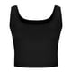 thumbnail image 5 of Ropa para mujer,Blusa informal de verano sin mangas para mujer, de poliéster, de largo regular, color liso, sopatenor, 5 of 8