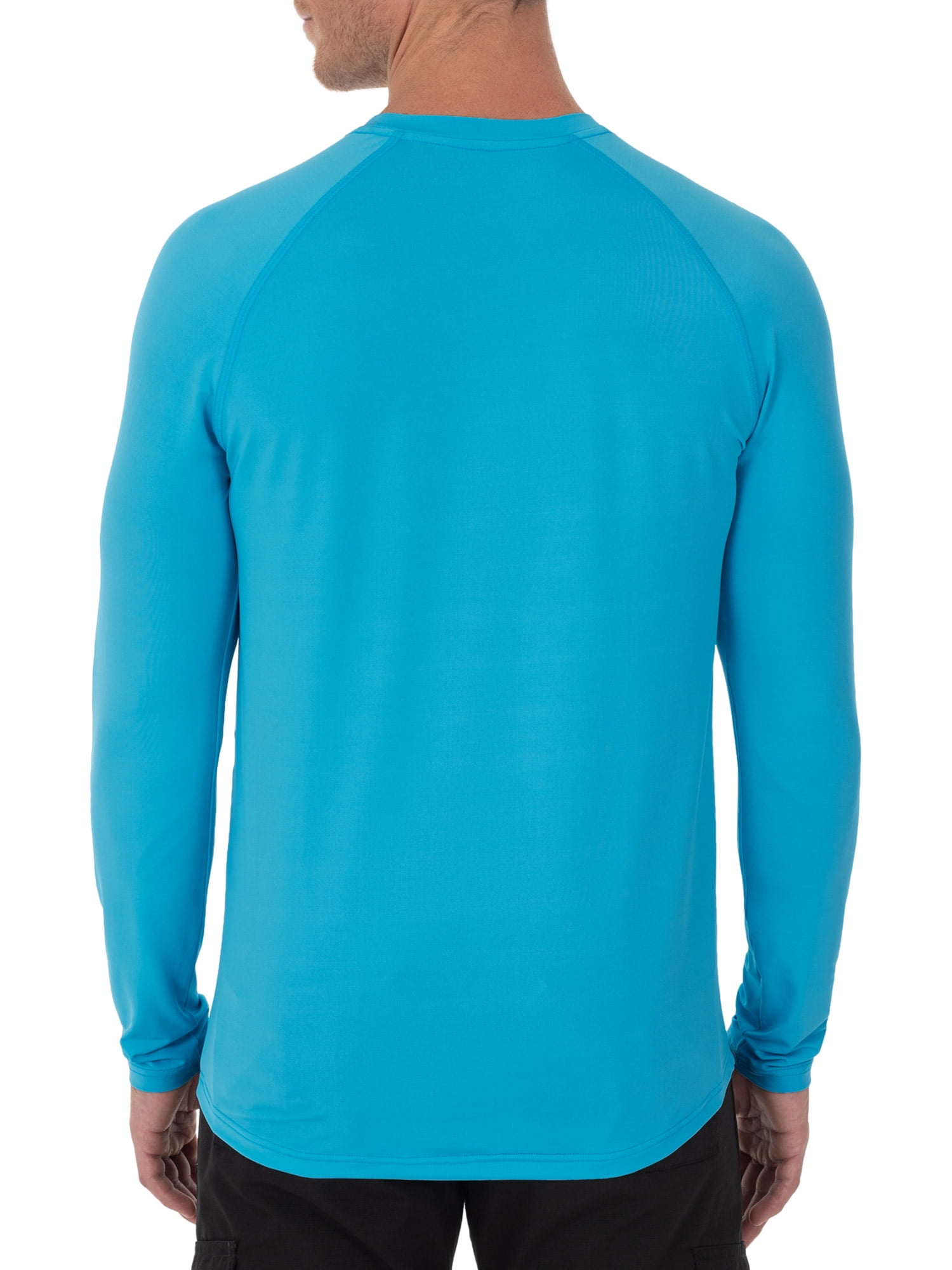 Mossy Oak Men's Insect Repellent Long Sleeve Performance Fishing Tee with Gaiter, Size M-3XL