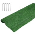 thumbnail image 2 of Artificial Grass Carpet High Density Fake Grass Mat 1cm Grass Height Artificial Grass Carpet Natural False Grass Rug Roll Lawn Realistic Garden Synthetic Turf for Outdoor Garden Yard Lawn, 2 of 2