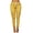 Khaki, variant on Joernso Casual Women Solid Color Multi-pockets Drawstring Waist Long Pants Trousers