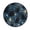 Black Cats and Mystical Symbols, variant on 36.2 Inch Round Floor Mat Black Cat and Irises Carpet Decor Rug for Living Room Bedroom