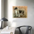 thumbnail image 4 of Orinice Dachshund Dog Riding Cow Vintage Collage Semi-Matte Photo Print Tea Stained Background dog art dog gift for dog mom gift for her dog novelty gift wall decor art print 20x16in, 4 of 6