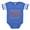 Royal Blue, variant on CafePress - Peacelovehillary - Cute Infant Baby Football Bodysuit