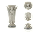 thumbnail image 6 of deevoka Angel Pray Flower Vase Practical with Spikes Remembrance Cemetery Decoration, 6 of 9