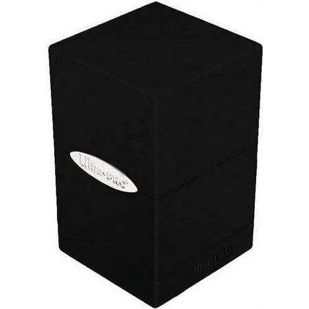 Card Supplies Satin Tower Black Deck Box