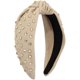 thumbnail image 1 of Bandas Laklulu para mujeres, bandas para mujeres, bandas para mujeres, banda ancha anudada, banda para el cabello superior adornada con joyas, elegante banda para el cabello para damas, 1 of 5