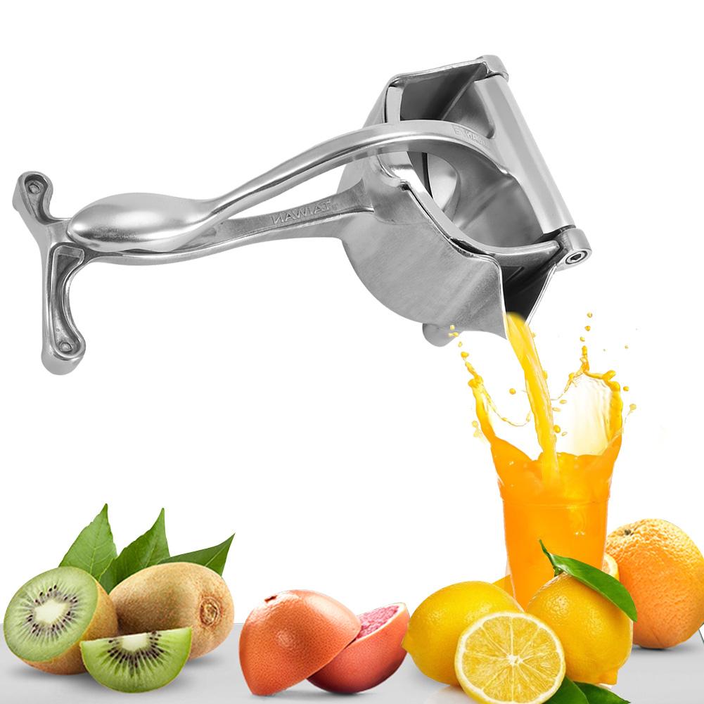 EBTOOLS Manual Juicer, Aluminum Portable Manual Hand Fruit Juicer Lemon