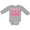 AC-Heather Grey, variant on Inktastic Grammy's Girl Granddaughter Girls Long Sleeve Baby Bodysuit