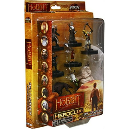 Neca Wizkids HeroClix - The Hobbit: UJ An Unexpected Journey - Epic Campaign Starter (Best Heroclix Starter Set)