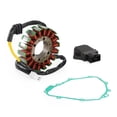 thumbnail image 2 of Magneto Stator+Voltage Rectifier+Gasket For Honda CBR600F CB600F Hornet 1991-02, 2 of 8