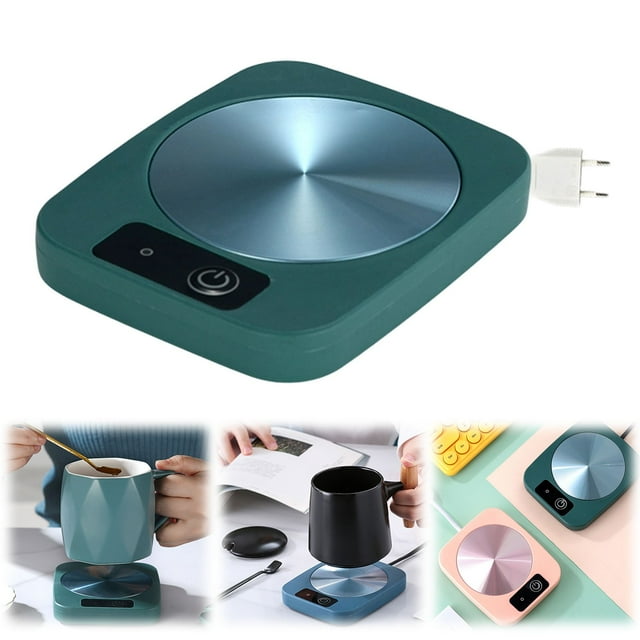 Coffee Mug Warmer Beverage Warmer With Temperature Control 55°C For Desk Tea Cocoa Home Office Easy Clean