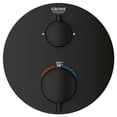 thumbnail image 2 of Grohe Grohtherm 241332430 Dual Function 2-Handle Thermostatic Valve Trim in Matte Black, 2 of 3