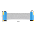 thumbnail image 2 of Borealiaes Retractable Ping Pong Net, Portable Table Tennis Net, Ping Pong Net for Table, Adjustable Length 170cm for Indoor and Outdoor Outdoor Accessories，, 2 of 2