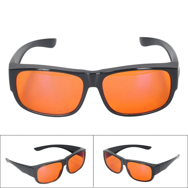 Gafas para Juegos con Luz Azul de 400-500 Nm Más del 999 % de Gafas con Bloqueo de Luz Azul Lentes Naranjas Protección UV sobre Gafas o Solas ANGGREK Otros
