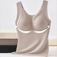 thumbnail image 6 of PBFRDSJ Women's Lace Camisole Tank Top Seamless Tummy Control Compression Shapewear Camisoles V Neck Ribbed Slim Fitted Tops, 6 of 9