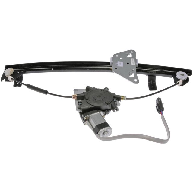 Dorman Window Regulator 741-599 OE Solutions; OE Replacement; Cable Operated; Use With Power Windows; With Motor