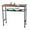 Copper, variant on Diwhy Rustic 41.3" Height Solid Pine Wood Top Rectangular Pub Bar Table Bar Height Kitchen Dining Room Table with Extra Shelf for Stroage Copper