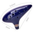 thumbnail image 4 of Zelda Ocarina with Song Book (Songs From the Legend of Zelda) 12 Hole Alto C Link's Zelda Ocarinas Gift for Zelda Lover with Display Stand Protective Bag, 4 of 6