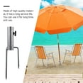 thumbnail image 4 of Sun Umbrella Plug Flag Pole Beach Stand Garden Stake Ground Spike Base Anchor Stakes Sand Flags, 4 of 6