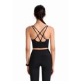 thumbnail image 6 of Women's Sports Bra Woman Bras With String Quick Dry Shockproof Running Fitness Large Size Underwear Wireless Bras for Women Black XL, 6 of 8