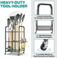 thumbnail image 4 of Garden Tool Organizer and Storage, Yard Tool Stand Garage Tool Organization, Yard Tool Racks for Indoor/Outdoor Use, 4 of 7