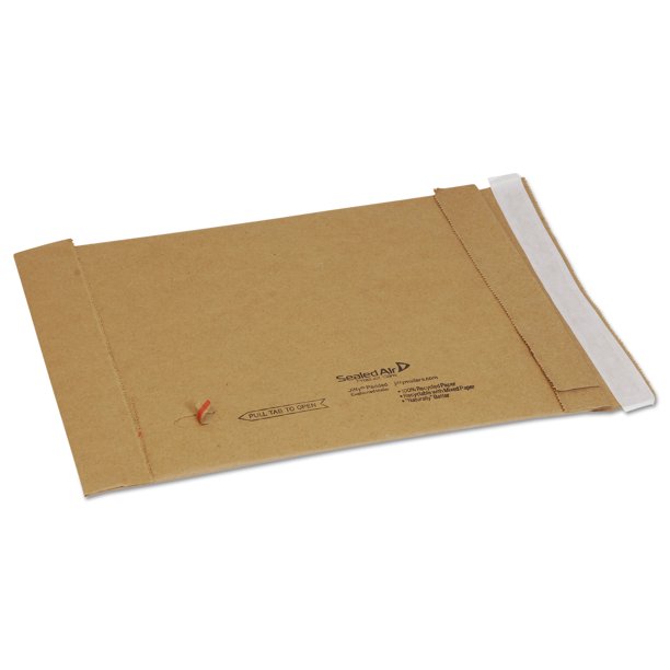 Sealed Air Jiffy Padded Self Seal Mailer, 1, 7 1/4 x 12, Natural Kraft