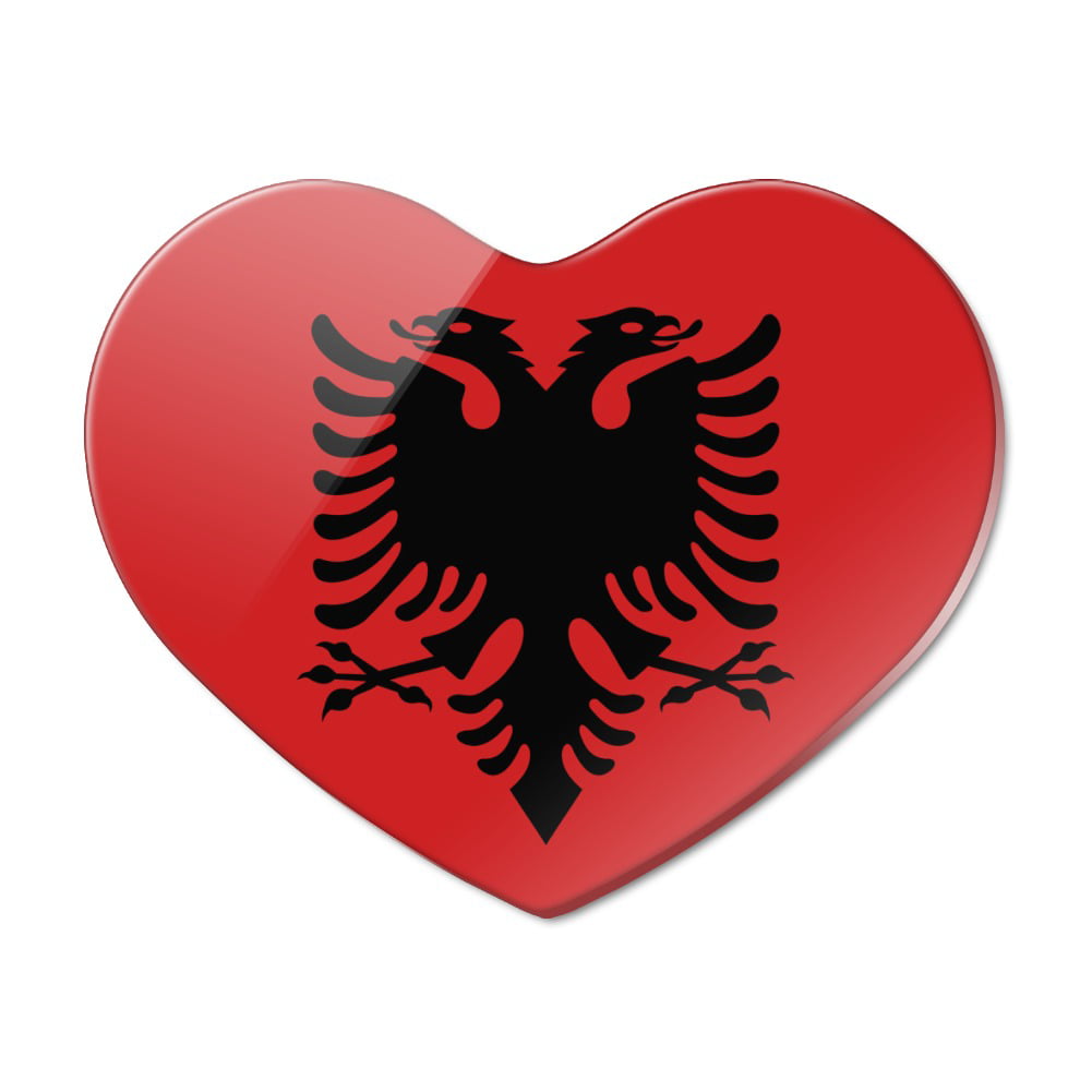LITTLE GIFTS ALBANIA SIGHTS / FLAG SOUVENIR NOVELTY FRIDGE MAGNET NEW 