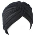 thumbnail image 1 of Bonnet Turban Pré-Noué à Volants Plissés Torsadés pour Femmes, 1 of 1