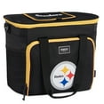 thumbnail image 2 of IGLOO Black Pittsburgh Steelers 28-Can Tote Cooler, 2 of 7