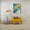 thumbnail image 3 of ONETECH ARTISTIC PATH Palm Leaves Canvas Wall Art: Tropical Leaf Artwork Picture Painting for Bedroom (12x16inch), 3 of 4