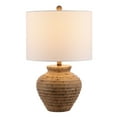 thumbnail image 3 of SAFAVIEH Kamryn 23 in. Textured Resin Table Lamp, Brown, 3 of 4
