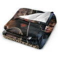 thumbnail image 5 of Hayden Christensen Fleece Blanket Throw Blanket for Couch - Cozy Luxury Bed Blanket Microfiber and Throws for Sofa, 5 of 6