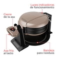 thumbnail image 4 of Black+Decker Waflera Giratoria Prepara 2 Waffles a la Vez con Placas Antiadherentes, WMD201, 4 of 7