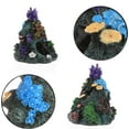 thumbnail image 3 of MRSXXNTY Aquarium Colorful Coral Reef Set Fish Tank Decoration Mountain Ornament for Aquarium Environments Decor Accessories, Coral Mountain x 1, Aquatic Plant x 5, 3 of 8