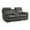 Gray, variant on Lexicon Clifton 76" Microfiber Double Glider Reclining Love Seat in Blue