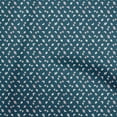 thumbnail image 1 of oneOone Cotton Silk Blue Fabric Christmas Quilting Supplies Print Sewing Fabric By The Yard 42 Inch Wide, 1 of 5